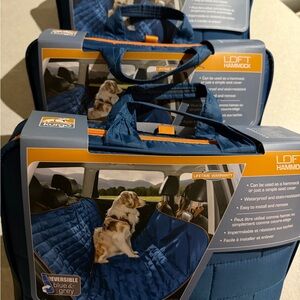 Kurgo Loft Pet Hammock in Blue and Gray